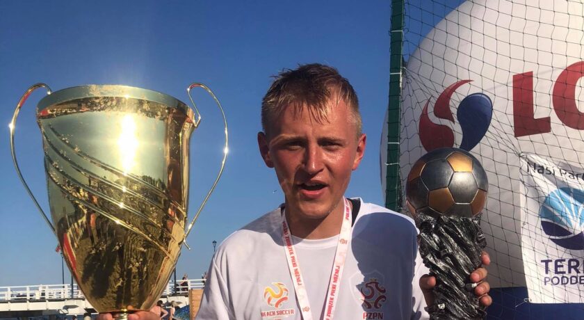 Jakub Bistuła – MVP mistrzostw Polski w beach soccerze (WYWIAD)