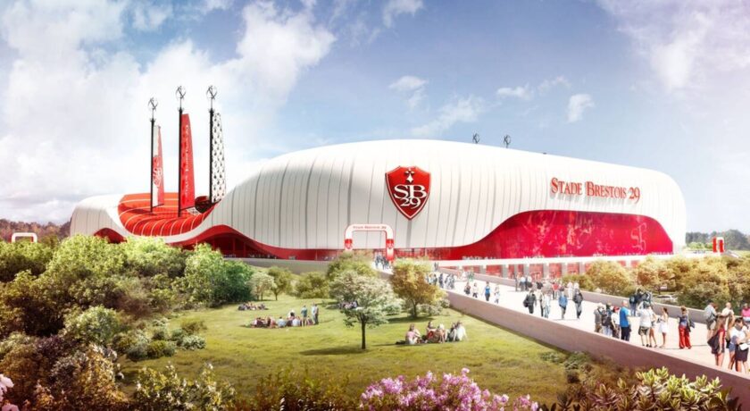 Ciekawy stadion Stade Brestois 29