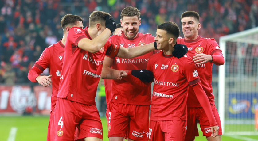 Widzew Łódź przegrywa z Motorem Lublin