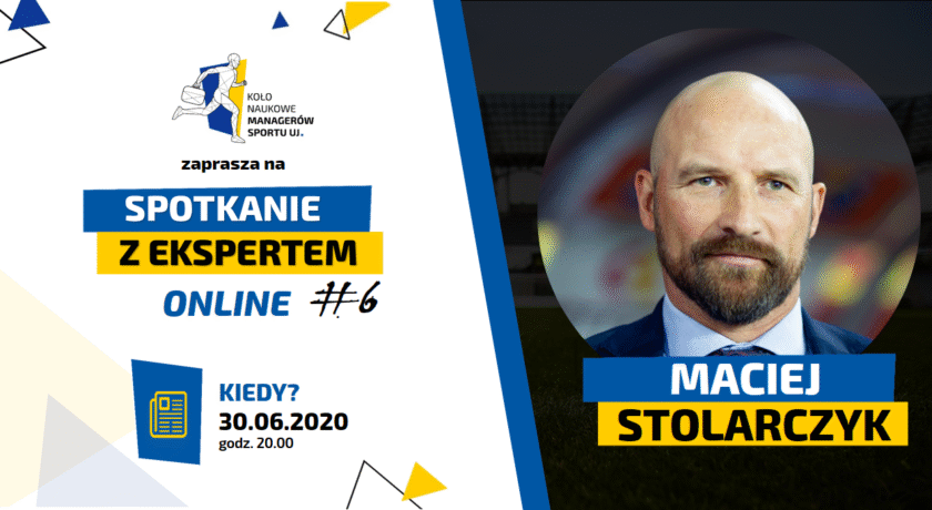 Maciej Stolarczyk gościem „Spotkania z Ekspertem”