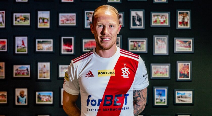 Wiking czy mały ludzik LEGO? Mikkel Rygaard nowym piłkarzem ŁKS Łódź